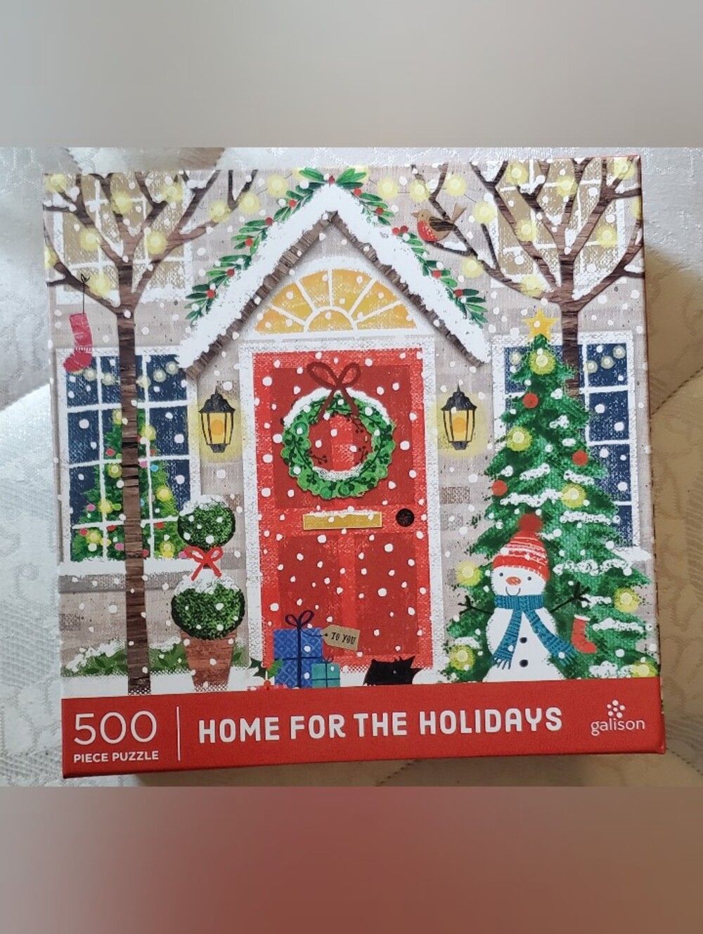Home for the Holidays 500-Piece Christmas Puzzle